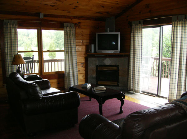 ridge view living room view